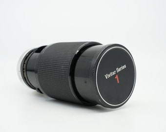 Objectif Vivitar Canon FD 80-200 mm f4.5 MACRO - pour la photographie d'insectes ou d'aliments. - France