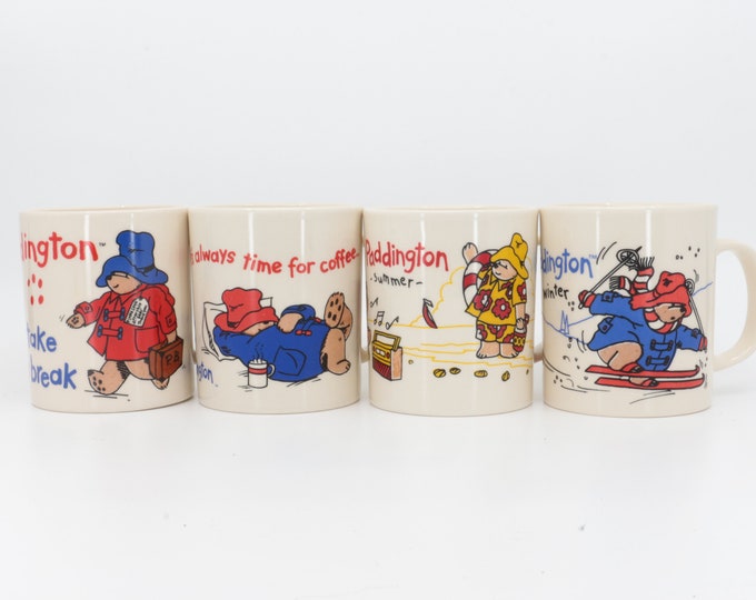 Set Paddington Mugs Douwe Egberts Coffee Cup STL England Etsy