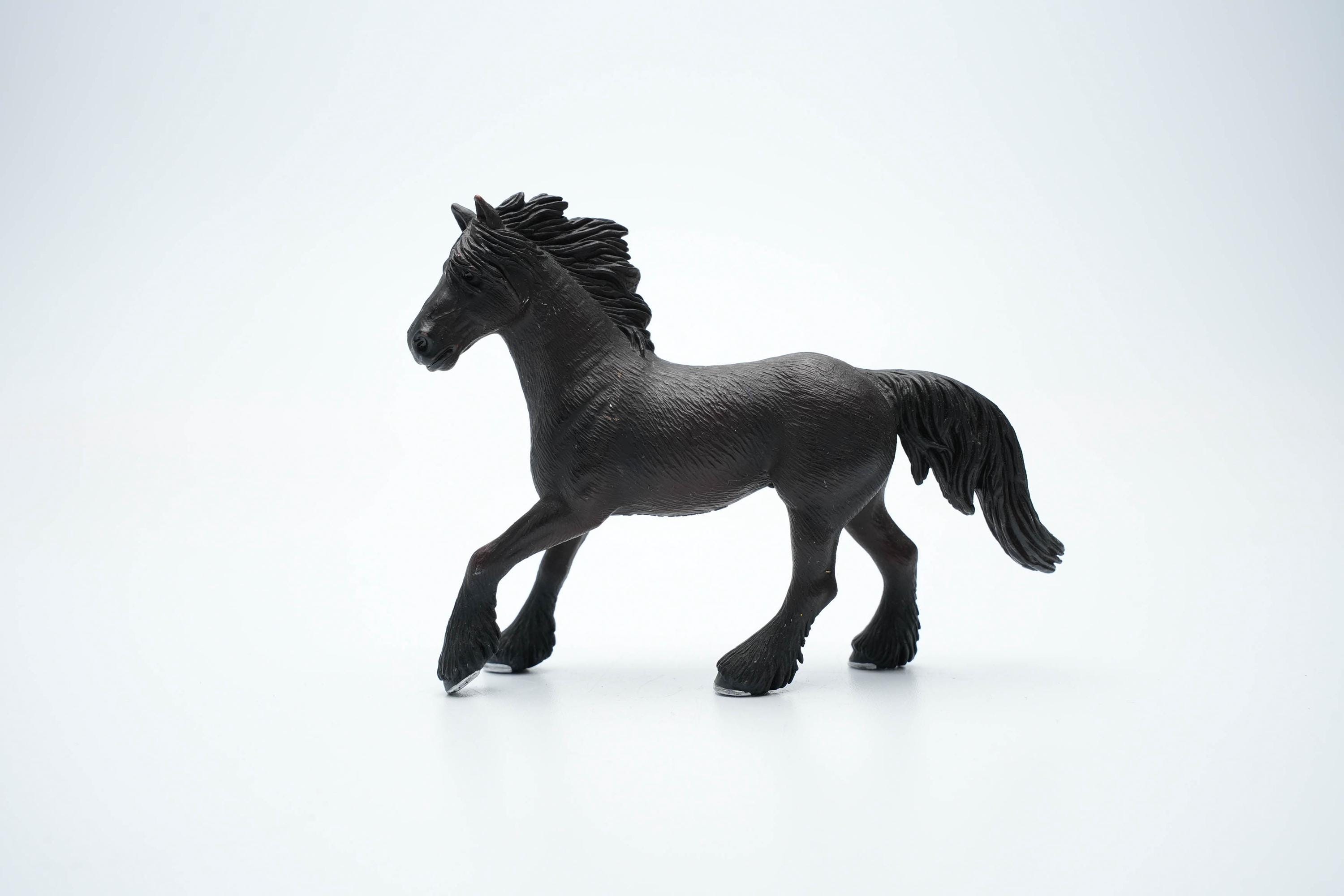 Schleich 13604 Friesian Horse – Hand-painted Vintage Figure