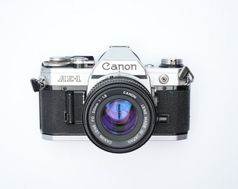 Canon AE1 + 50mm f1.8 | appareil photo vintage 35 mm