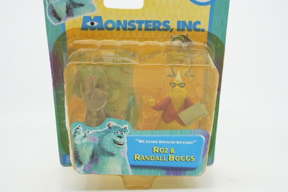 Vintage Play Set Monsters Inc Roz and Randall Bogs Disney Playset