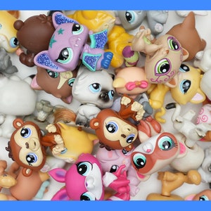 Littlest Pet Shop Hasbro Collection - vintage animal figurines