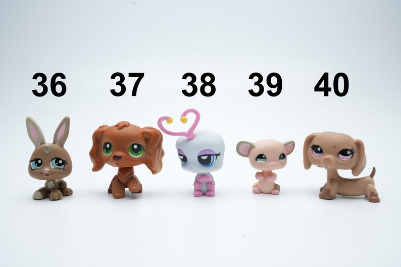 Authentiek Littlest Pet Shop Hasbro 45 verschillende Pet Shops kies je favoriete afbeelding 9