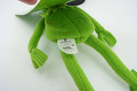 Kermit the Frog Produced by Catric Kermit the Frog Vintage Plush the  Muppets Plush the Muppet Show 