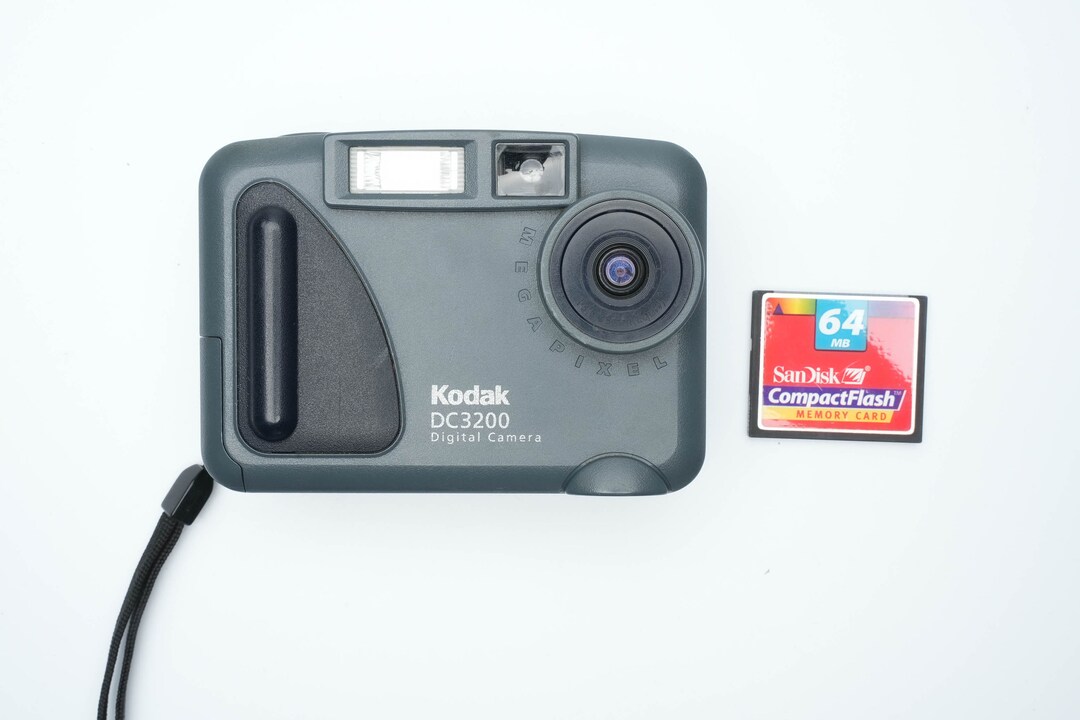 Kodak DC3200 Digital Camera Vintage Digital Camera From Kodak Etsy