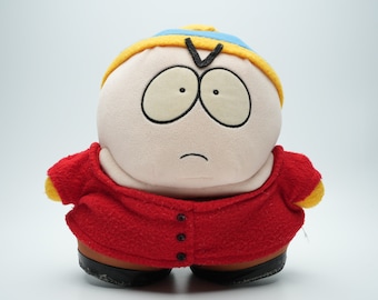Vintage pluszowy Eric Cartman South Park | Przytulanka Comedy Central 28 cm | Karta dań