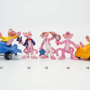 Pink Panther Pvc Figurines Bully 1983 United Artists West Germany (pink ...