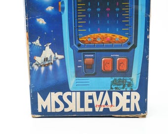 Bandai Missilevader 1980 – Electronic LCD Game – Working - Etsy