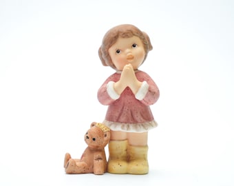 FIGURINE GOEBEL EN porcelaine Nina et Marco fille 10 cm - excellent état. EUR 19,83 - FR
