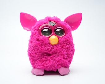Furby Boom rosa (roto): peluche vintage interactivo en buen estado