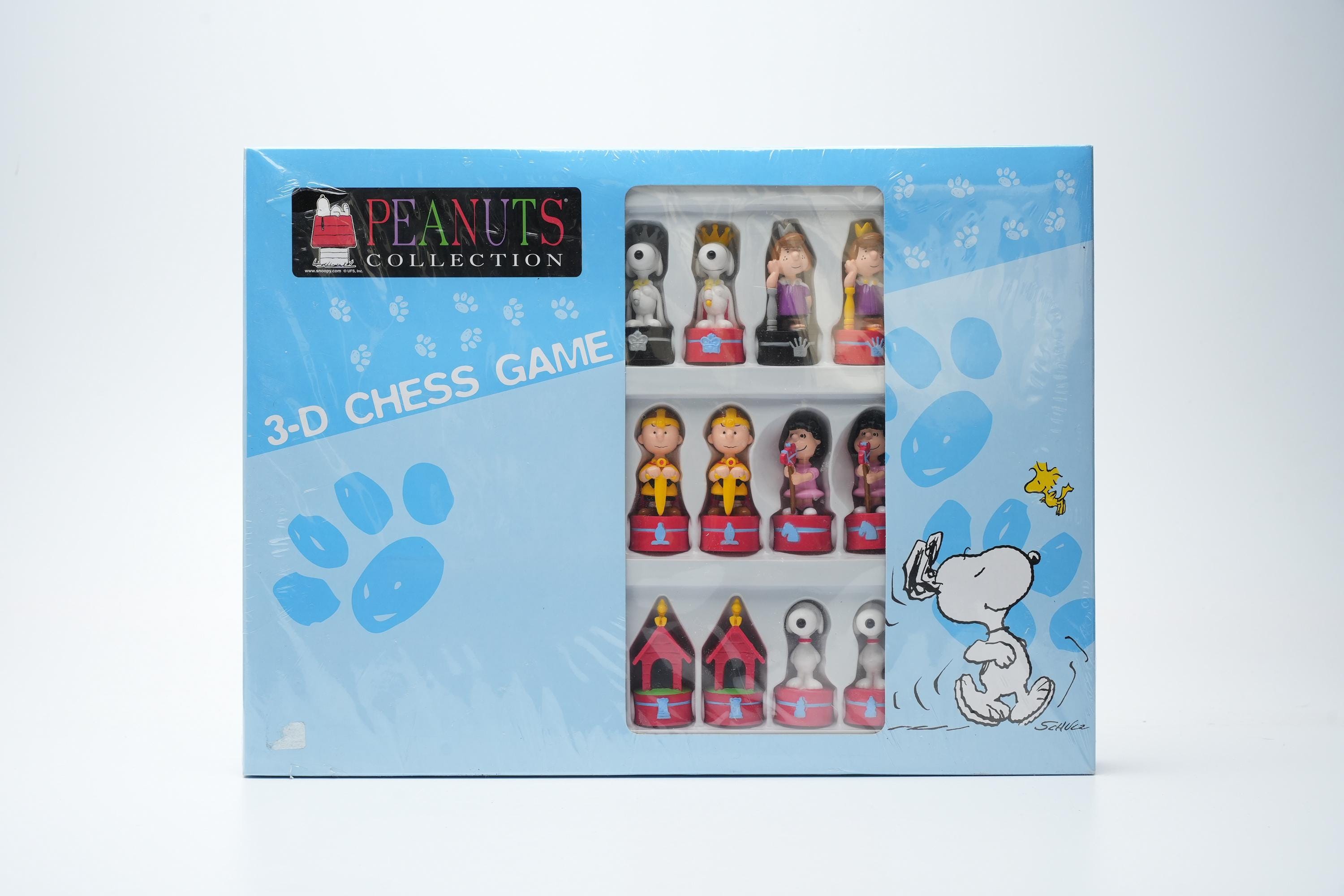Peanuts Chess Set - Etsy