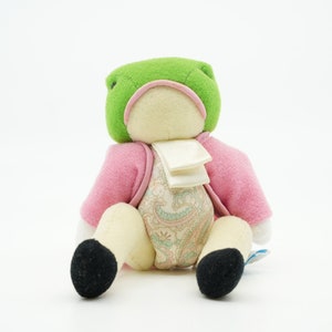 Vintage Jeremy Fisher Frog Peter Rabbit Plush Toy | Vintage Hug | The world of beatrix potter | Hug Jeremy Fisher hug