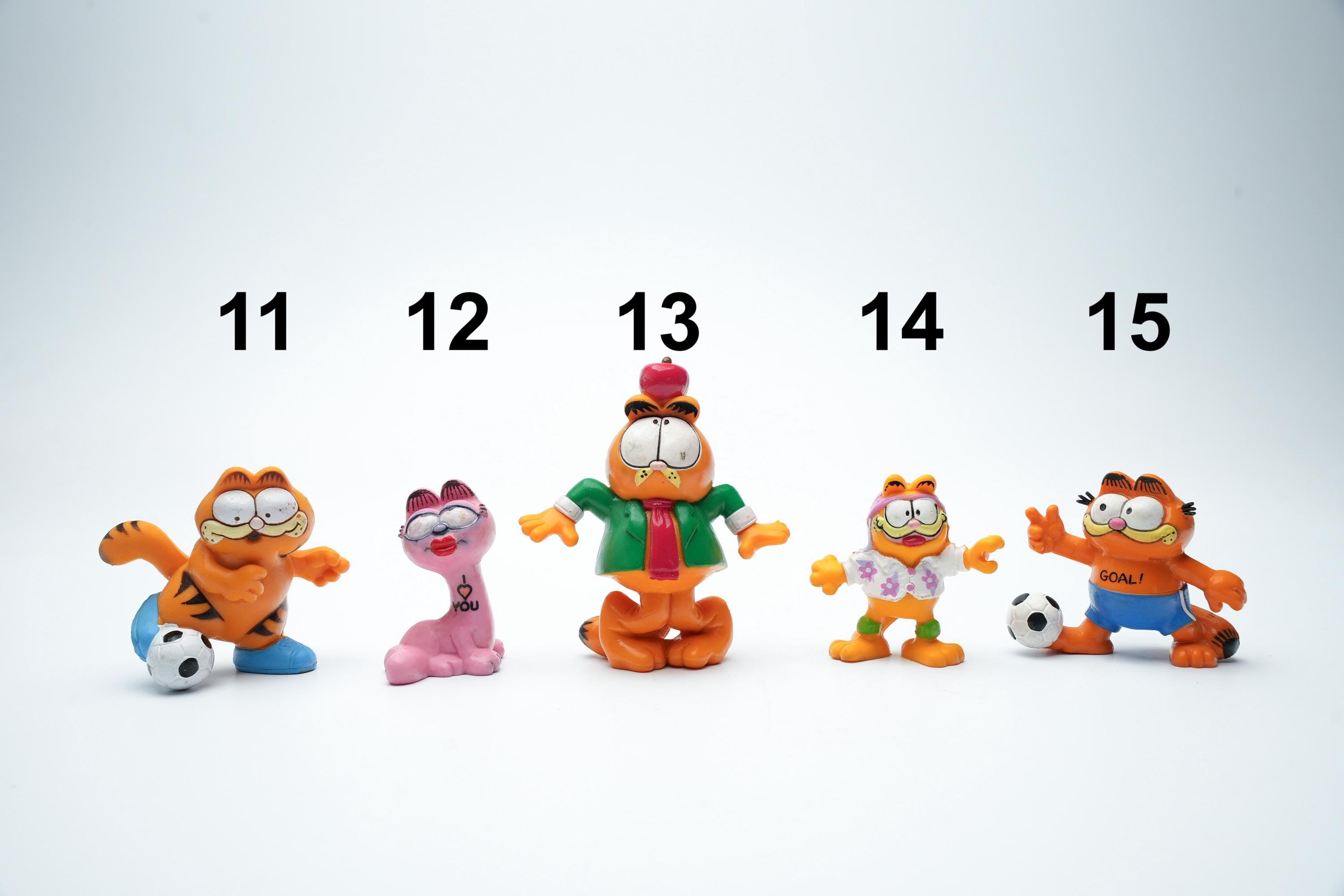 Garfield Vintage Figure 80s – Paws PVC Toy – Pick Your Number