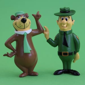 Vintage Hanna-Barbera's Top Cat - Figura PVC - Oso Yogi - Artoy UK