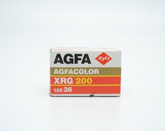 Agfa Agfacolor XRG 200 135 36 - vintage film