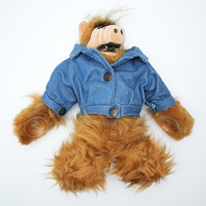 Vintage ALF Plush by Bully Toys (1987) – 25 cm with Suction Cups