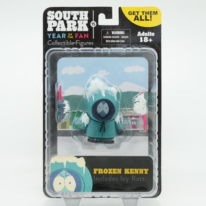 Mezco South Park Frozen Kenny Figure Series 3 With Icy Rats