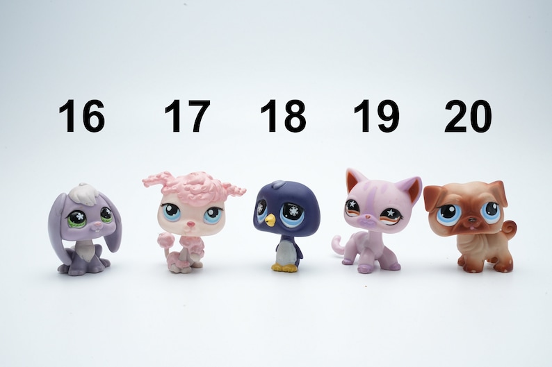 Authentiek Littlest Pet Shop Hasbro 45 verschillende Pet Shops kies je favoriete afbeelding 5