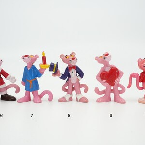 Pink Panther Pvc Figurines Bully 1983 United Artists West Germany (pink ...