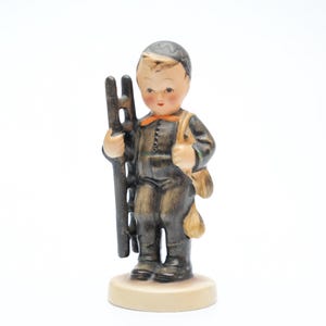 Rare Vintage Hummel Figurine 'Chimney Sweep' (HUM 12/0) by Goebel, TMK-2 (1950-1955)