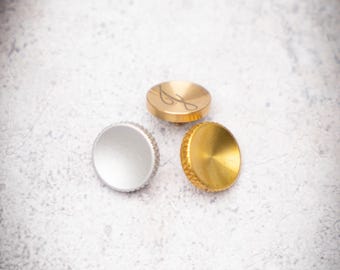 Add a personal touch to your camera with our brass or aluminum shutter button!