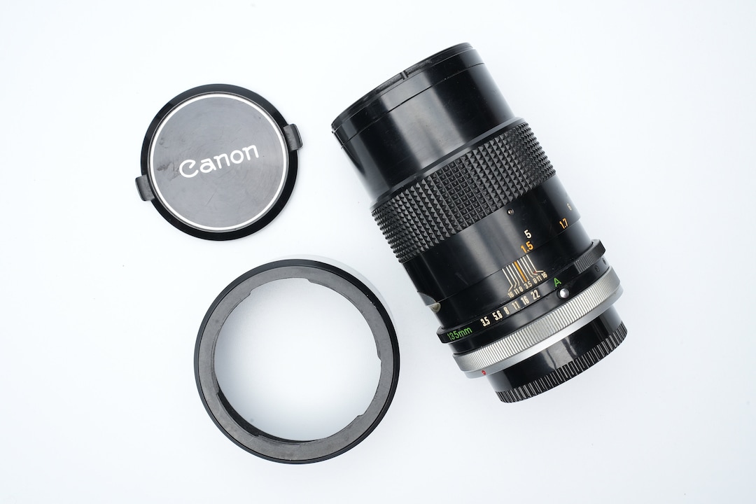 Canon 135mm Vintage Canon Lens