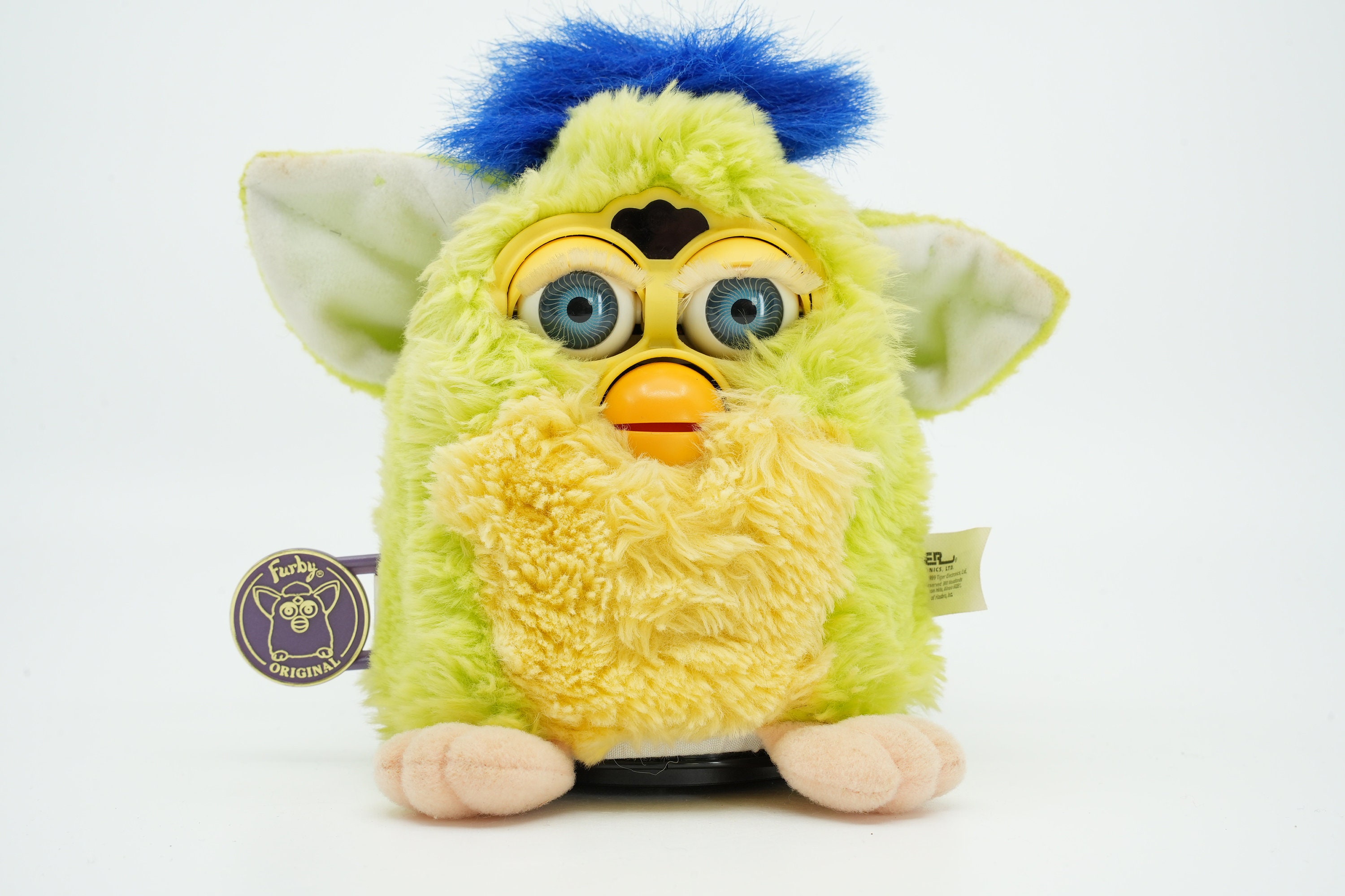 Vintage Furby 1998 Kiwi Furby Model Vintage Furby With Brown Eyes