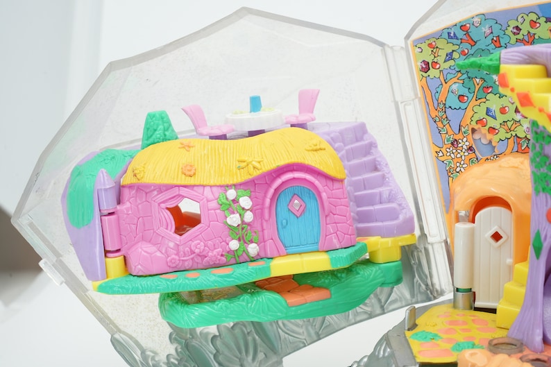 Polly Pocket Diamond Wonderland - Fées Des Joyaux - Mattel Vintage Avec Accessoires