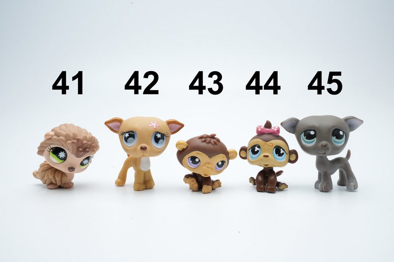 Authentiek Littlest Pet Shop Hasbro 45 verschillende Pet Shops kies je favoriete afbeelding 10