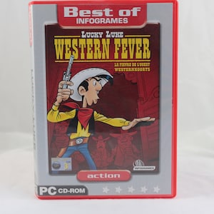 Lucky Luke: Western Fever – Vintage PC CD-ROM Game for Windows (1990s)