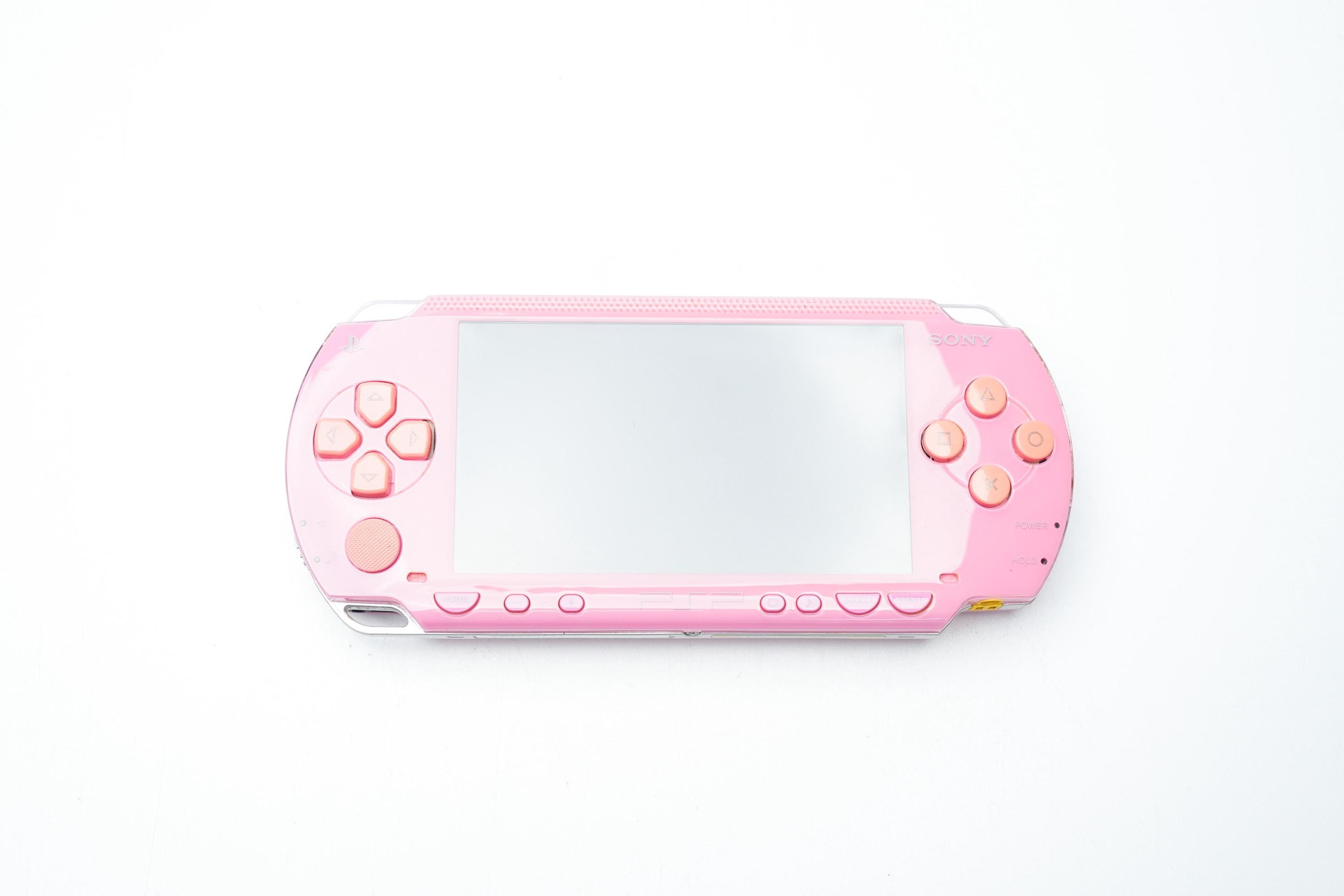 Sony PSP 1000 Pink Handheld Console Working Rare Color Playstation
