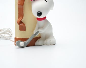 Rare Vintage Snoopy 3D Phone – Golfer Snoopy – ACL Peanuts – 1990s