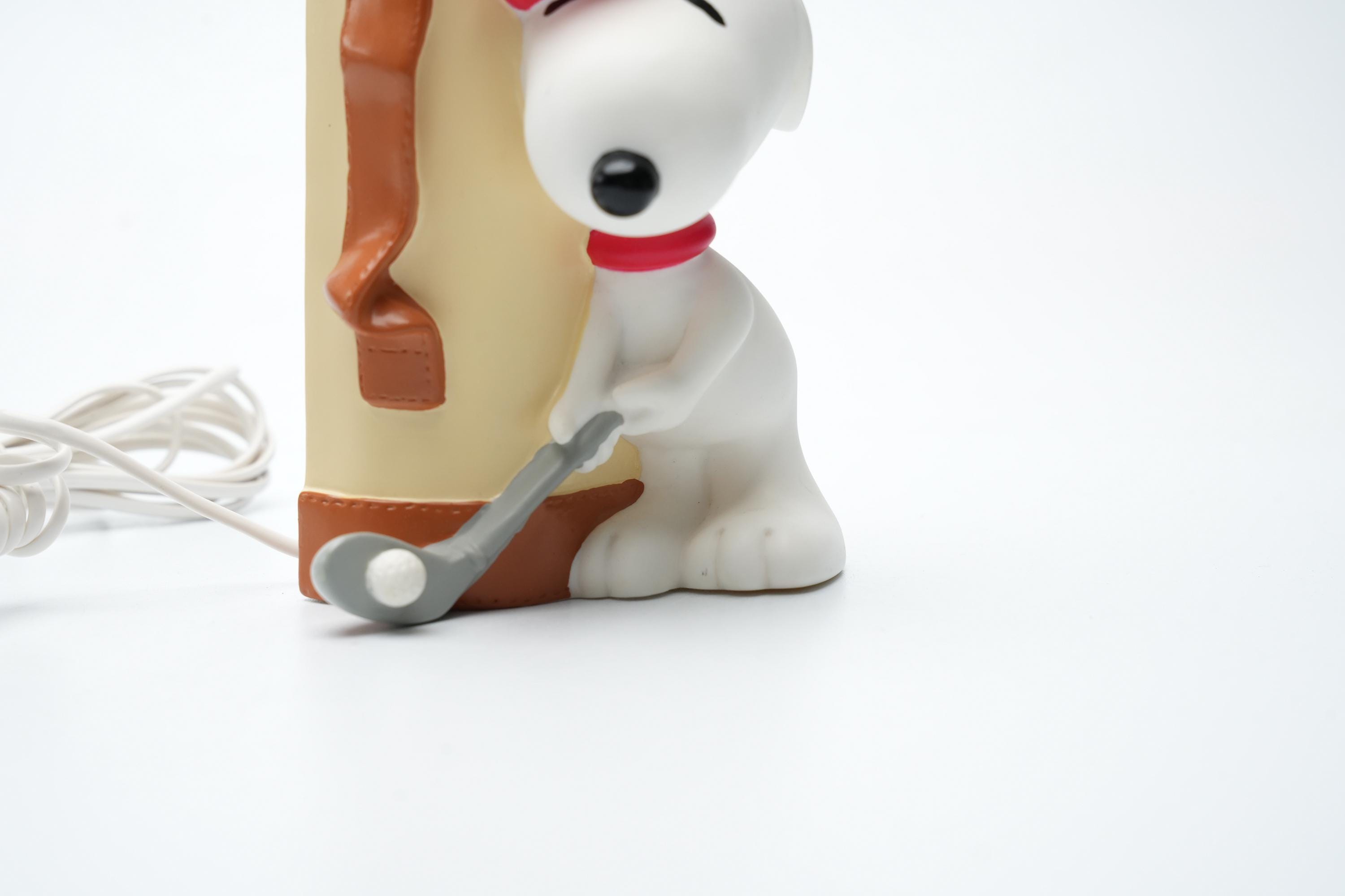Rare Vintage Snoopy 3D Phone – Golfer Snoopy – ACL Peanuts – 1990s
