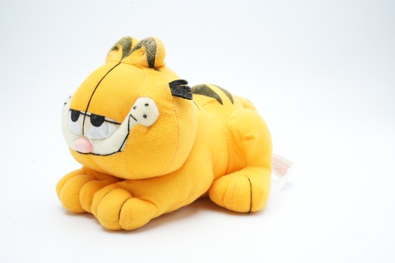 Vintage Lying Garfield Plush | Classic Collectible Garfield - Etsy