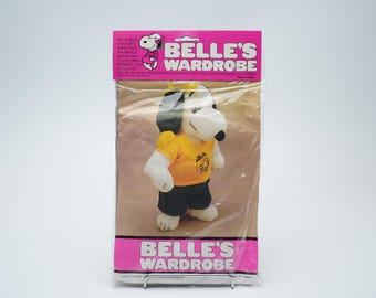 Szafa Belle - zestaw ubrań Vintage Snoopy Belle (lata 80.) - nowość w opakowaniu