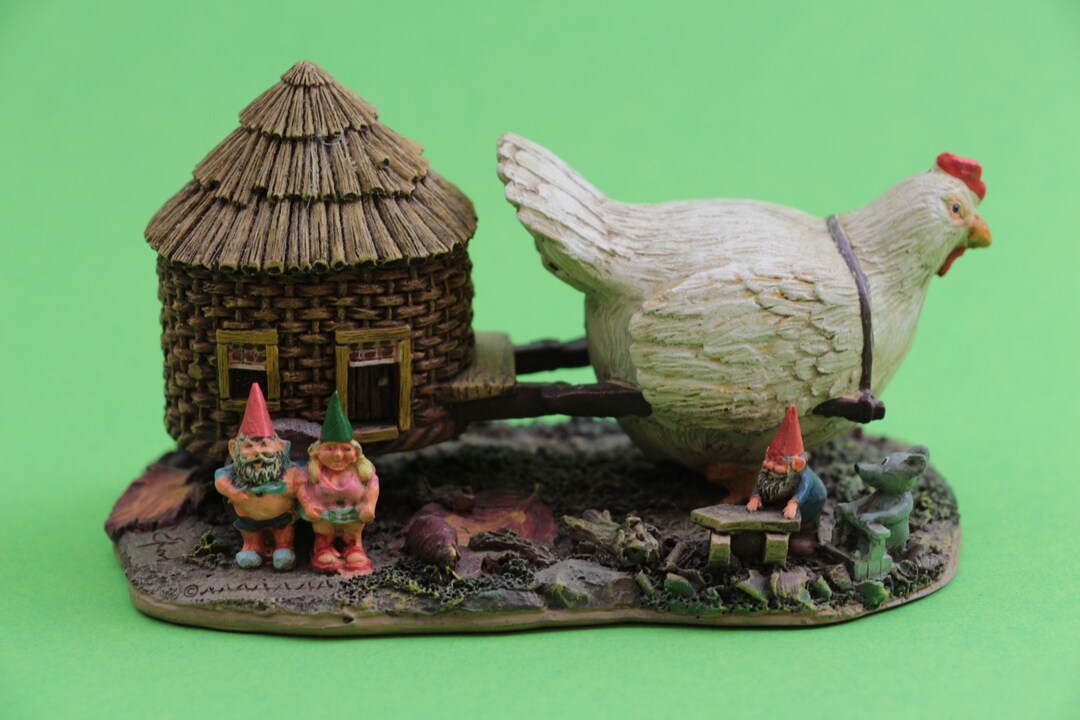 Zeldzaam David de kabouter beeldje Classic Gnome Thomas Rien poortvliet