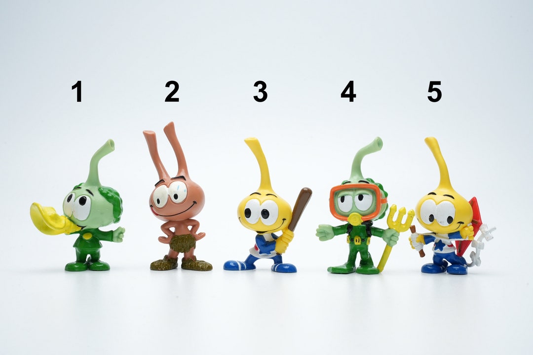 Vintage the Snorkels Figures the Snorks Schleich Snorkel Etsy