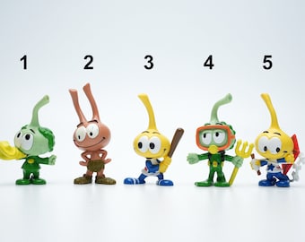 Figuras vintage de los Snorkels | Los Snorks schleich | Figuras de snorkel| Snorkels