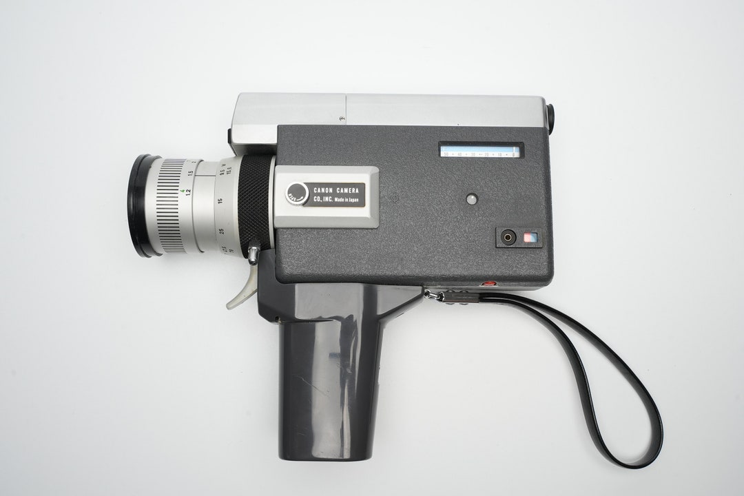 Canon 5182 Super 8 Vintage Super 8 Film Camera With Box Etsy