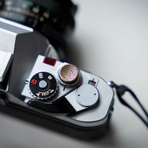 Enhance your camera&#39;s aesthetic with our custom shutter release button