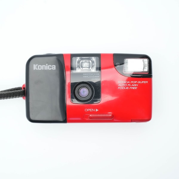 Konica Pop Super - vintage 35mm film camera
