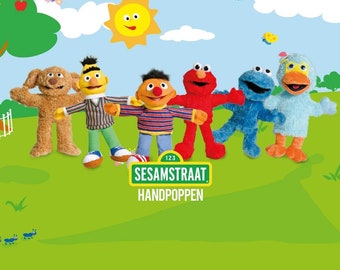 Idioot ergens Bestrooi Sesame Street sesame Street Rare Hand Puppets Bert Ernie - Etsy