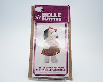 Strój Belle nr. 8734 – Zestaw ubrań w stylu vintage Snoopy Belle (lata 80.) – nowy w opakowaniu