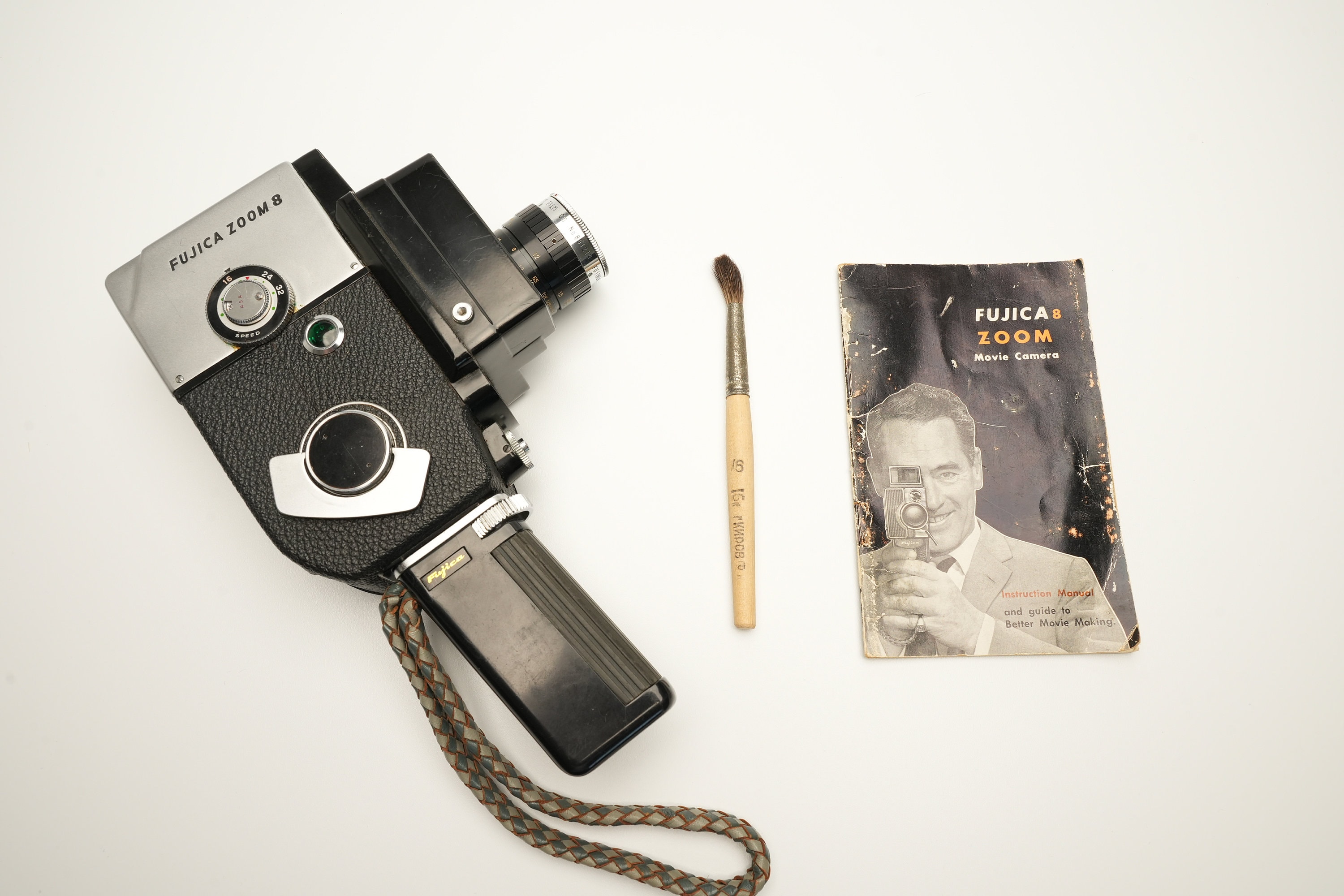 Fujica Zoom 8 + Case + Manual - Vintage Super 8 Camera - Etsy