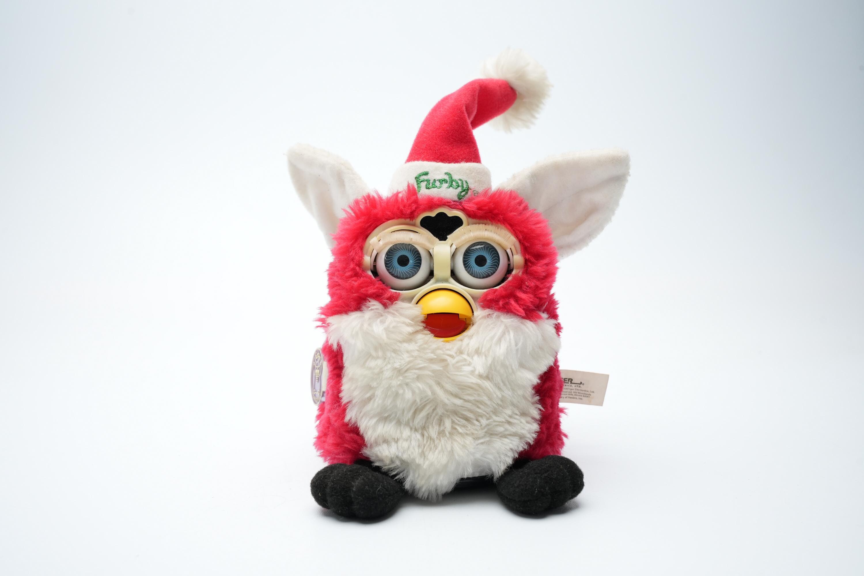 Vintage Furby Christmas Edition 1999 | Red & White Santa Furby