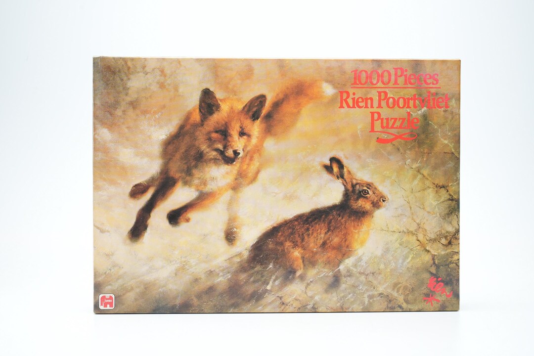 Ulmer Puzzleschmiede – Puzzle 1000 Pièces « Le Renard En Hiver » – Photo Animaux, Qualité Made In Germany