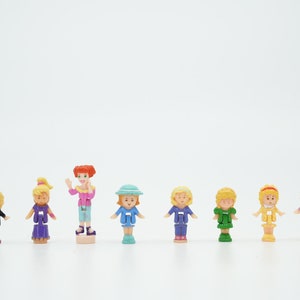 Vintage Polly Pocket Figures Janre 90 | Choose your favorite and complete your polly pocket set | Polly pocket replacement figure