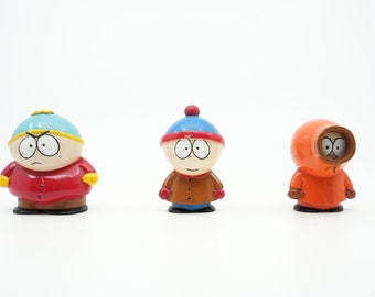 Vintage South Park PVC Figures | 1998 Comedy Central Collectibles | Iconic 90s Figurines