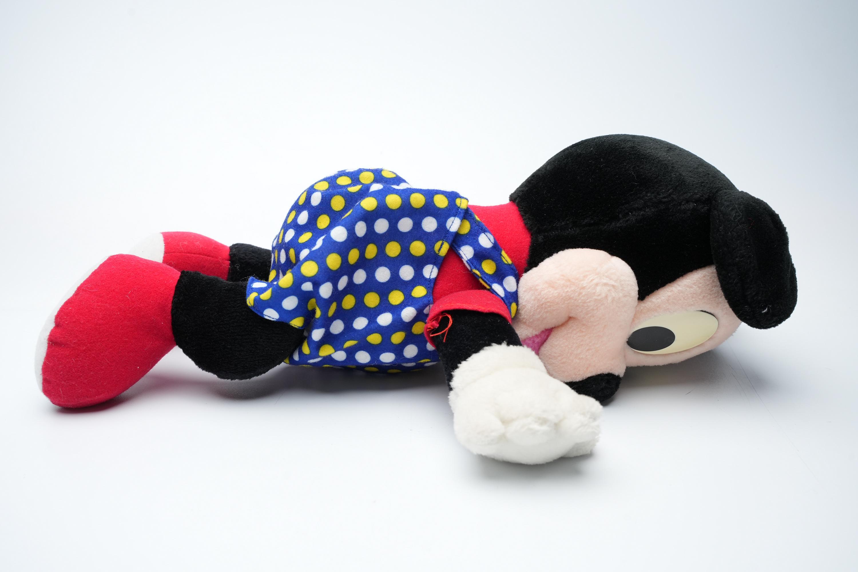 ヴィンテージディズニーベビーミッキーマウスぬいぐるみ - 希少な80