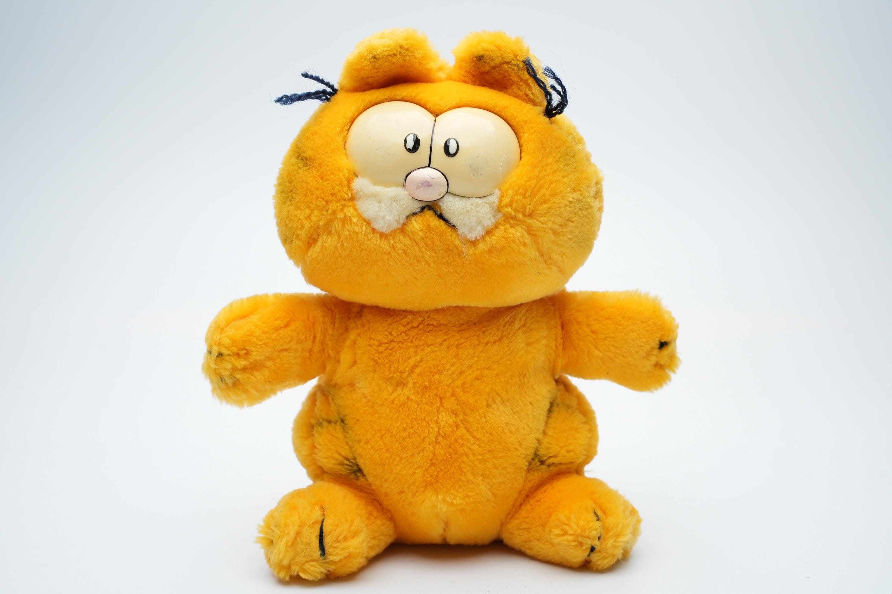 Vintage Garfield Plush Toy - United Feature Syndicate Inc. & Paws